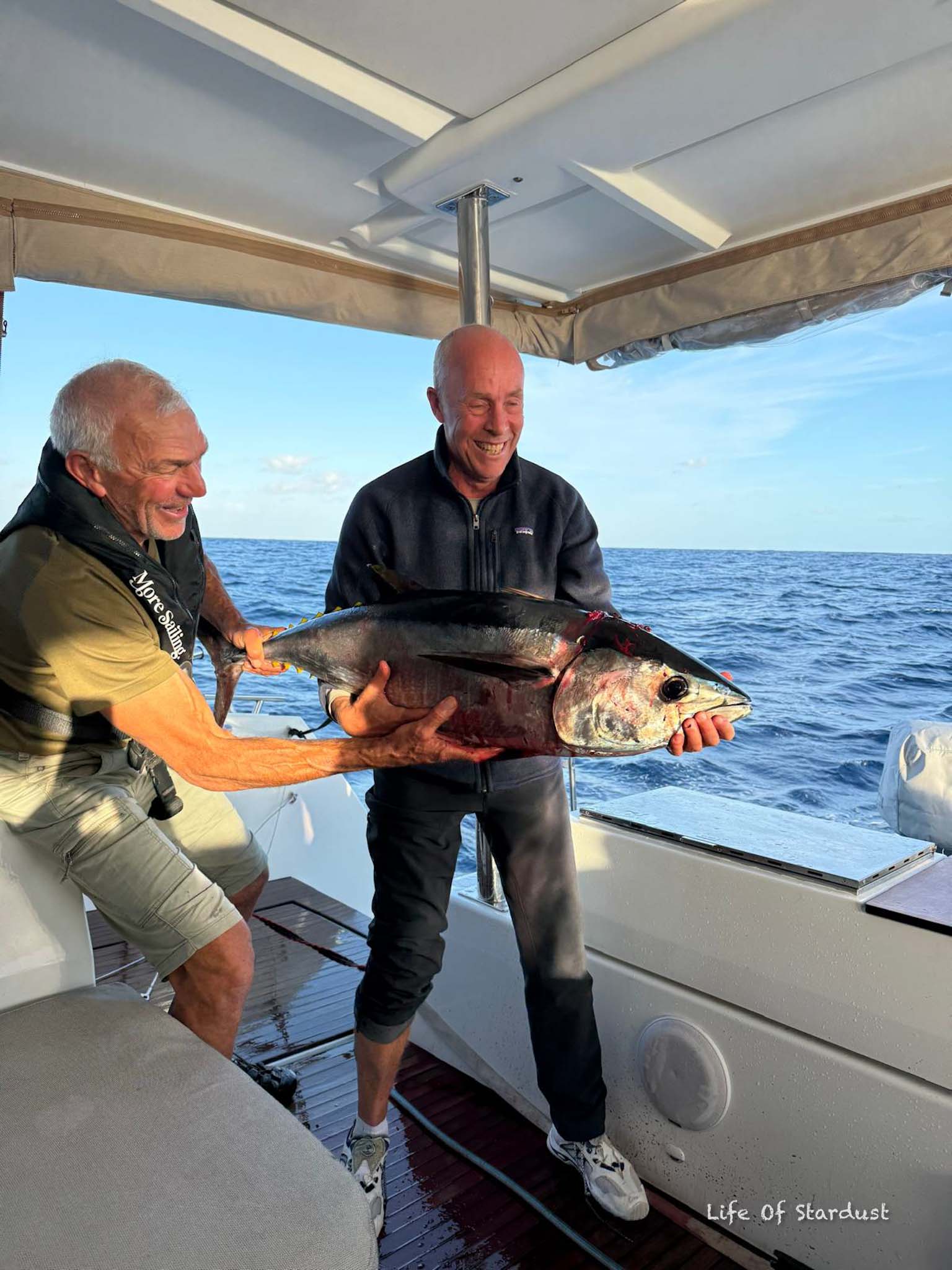 Fiske på Medelhavet under offshorekurs med More Sailing-1 14