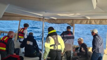 Fiske på Medelhavet under offshorekurs med More Sailing-1 14