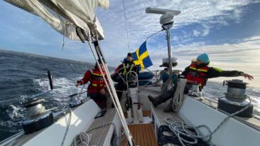 Långsegling Skagerack och Kattegatt. Ombord Stardust