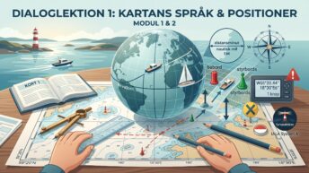 Dialoglektion 1 Sjökortspråk och positioner
