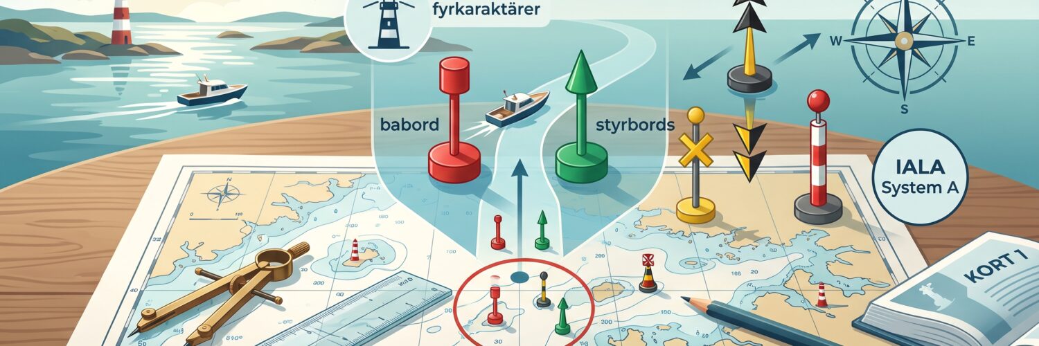 Modul 2 förarintyg Sjömärken och farleder