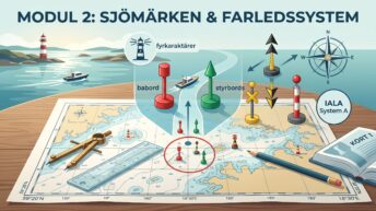 Modul 2 förarintyg Sjömärken och farleder