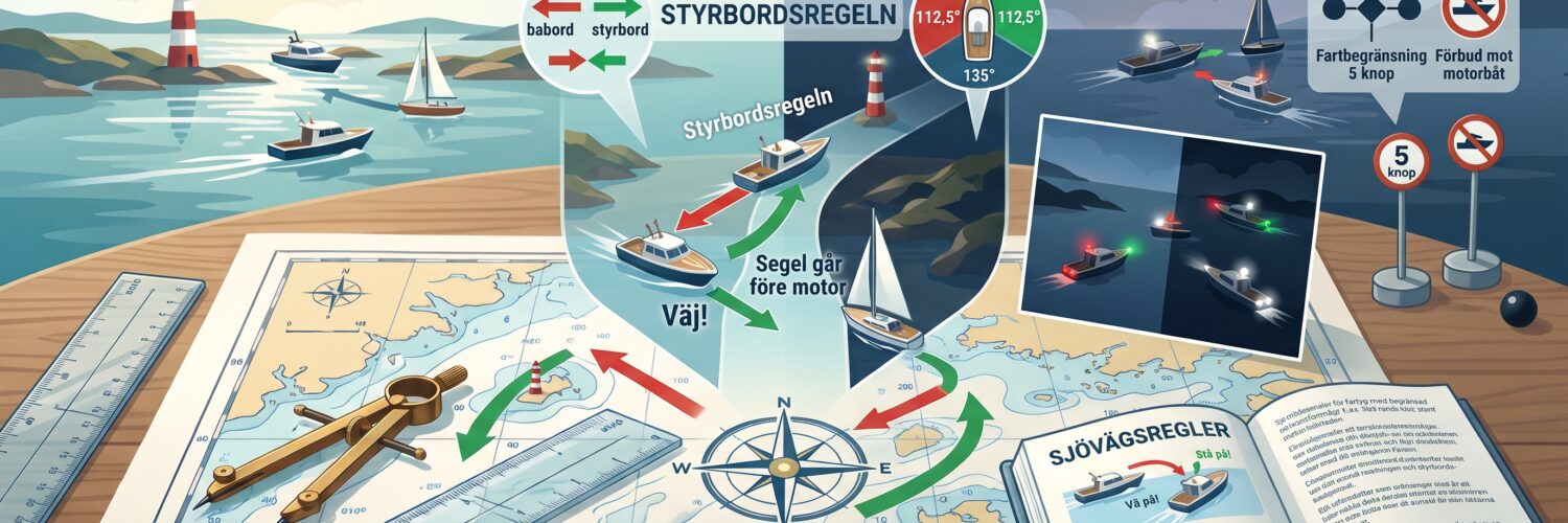 Modul 4 förarintyg Sjövägsregler och Lanternor