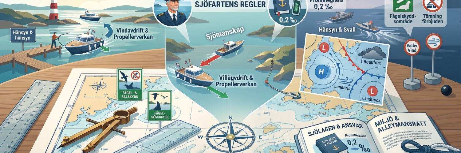 Modul 5 förarintyg Sjömanskap och lagar