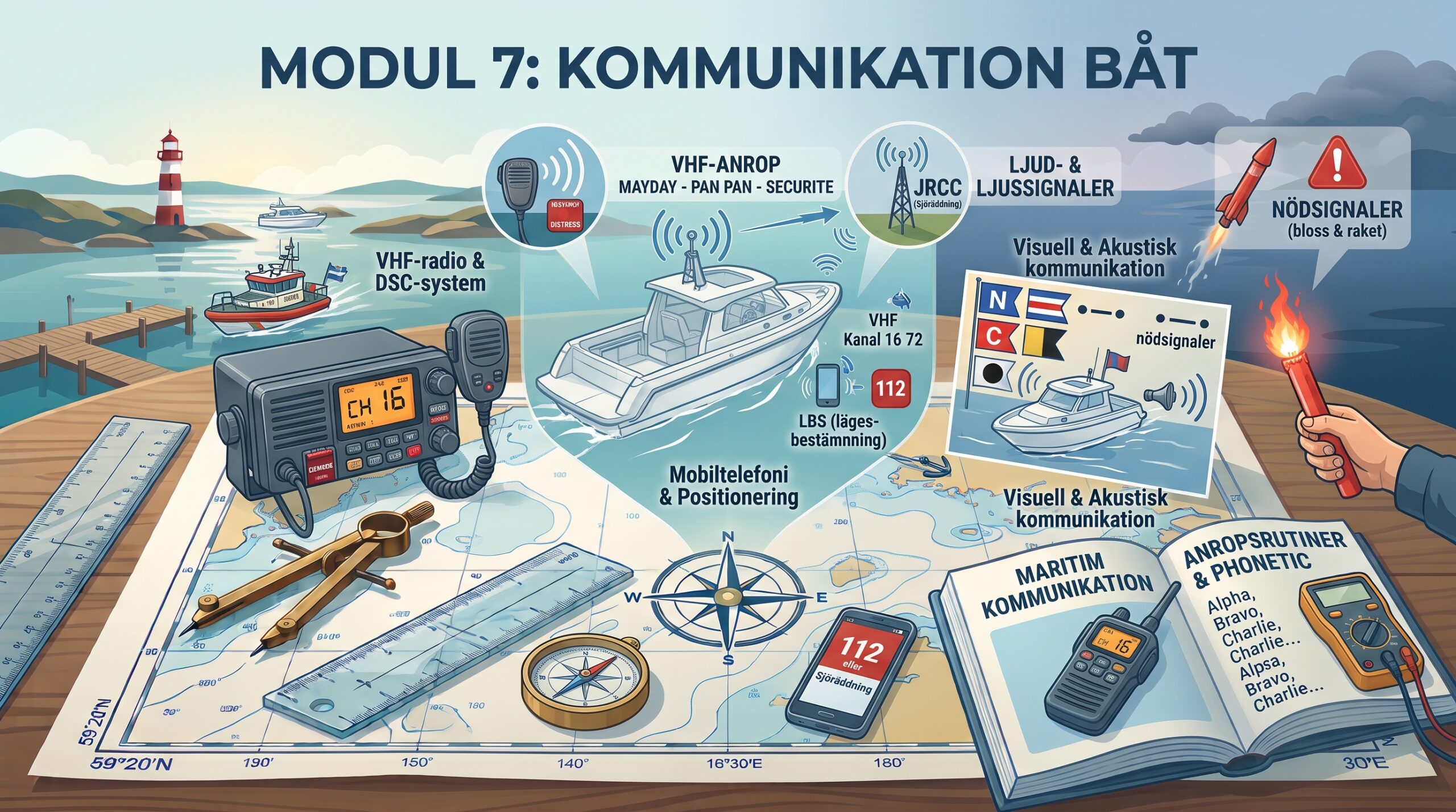 Modul 7: Kommunikation Båt