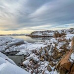 Smögen bryggan till badet vandring vinterskärgård Smögen bryggan till badet vandring vinterskärgård