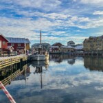 Smögen bryggan till badet vandring vinterskärgård Smögen bryggan till badet vandring vinterskärgård