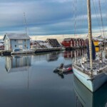Smögen bryggan till badet vandring vinterskärgård Smögen bryggan till badet vandring vinterskärgård